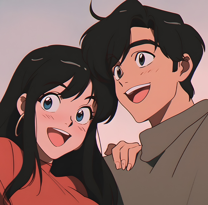 Usuarios anime conectando por publicaciones, seguidores y gustos otakus